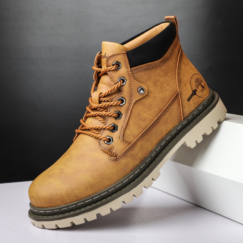 Waterproof Winter Boot - Men's Boots High-Top Casual Shoes Autumn