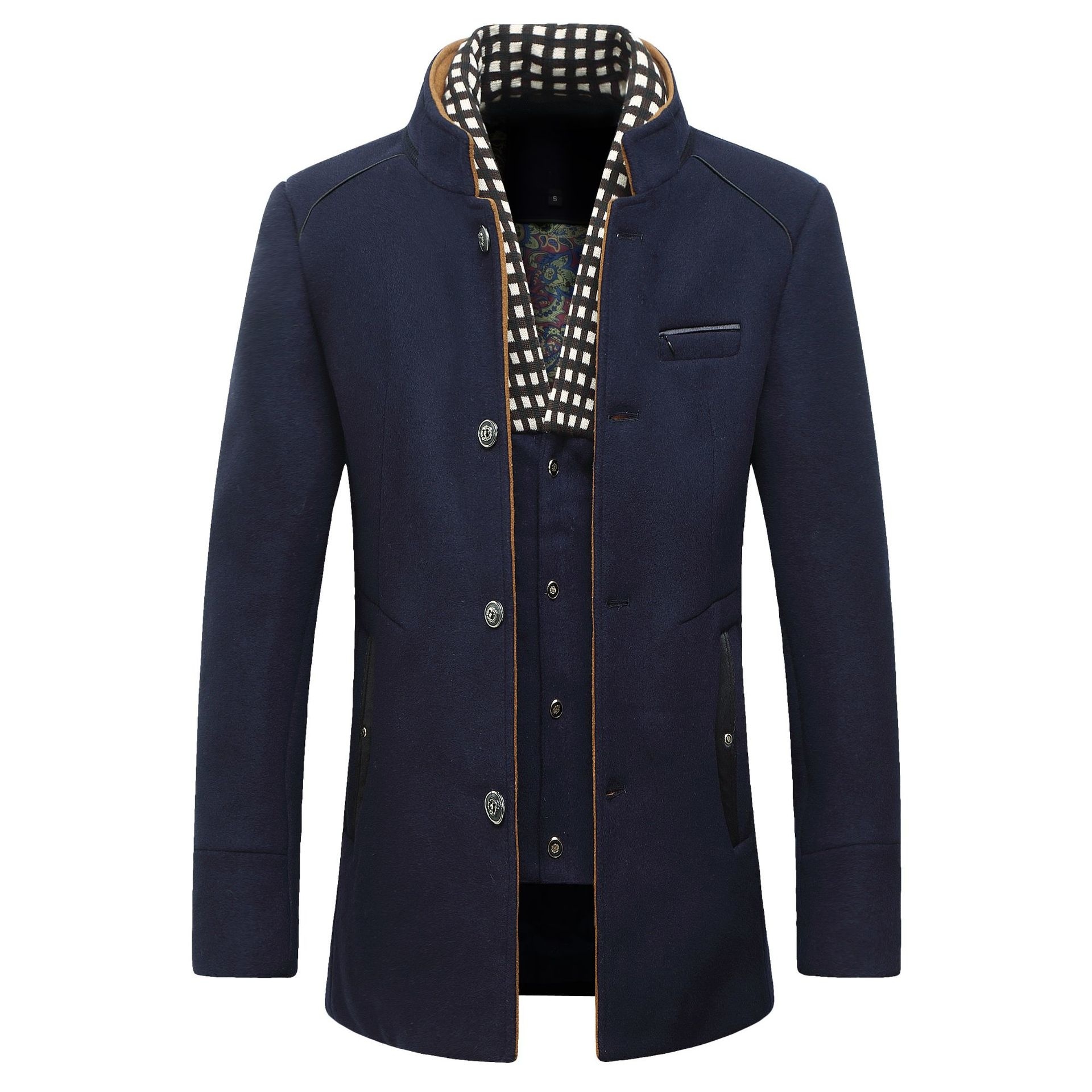 Wool Coat Peacoat - Len Nam Thời Trang Áo Khoác