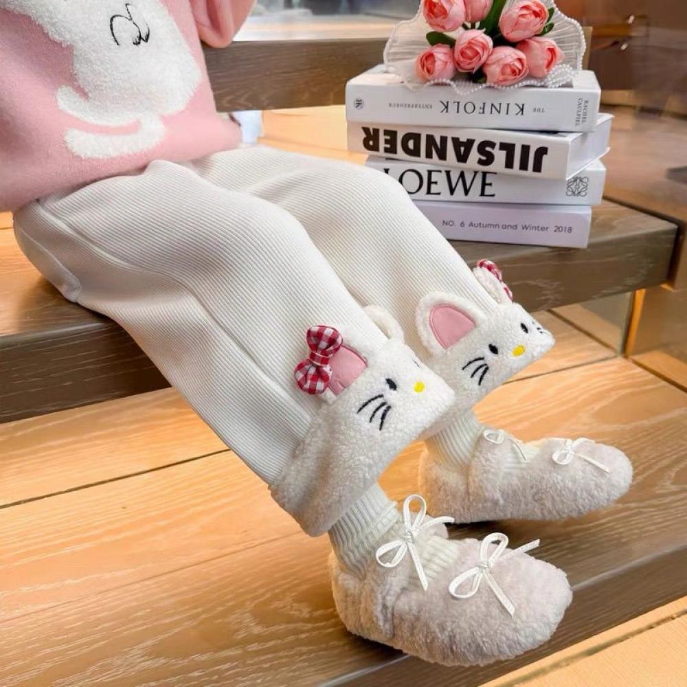Corduroy Pant Warm - Kawaii Hello Kitty Girls Ins Pants