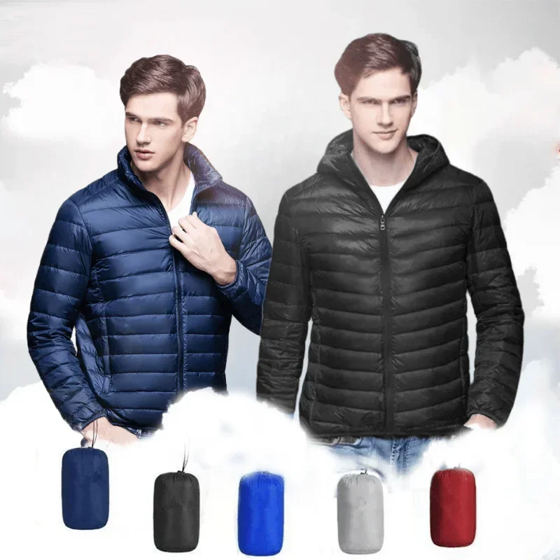 Down Jacket Packable - UETEEY 2024 Autumn Winter White Duck