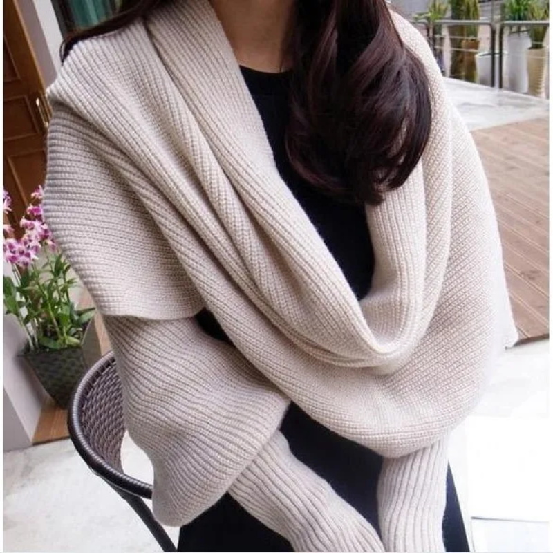 Wool Scarf Men - Châu Âu Và Châu Mỹ Mới