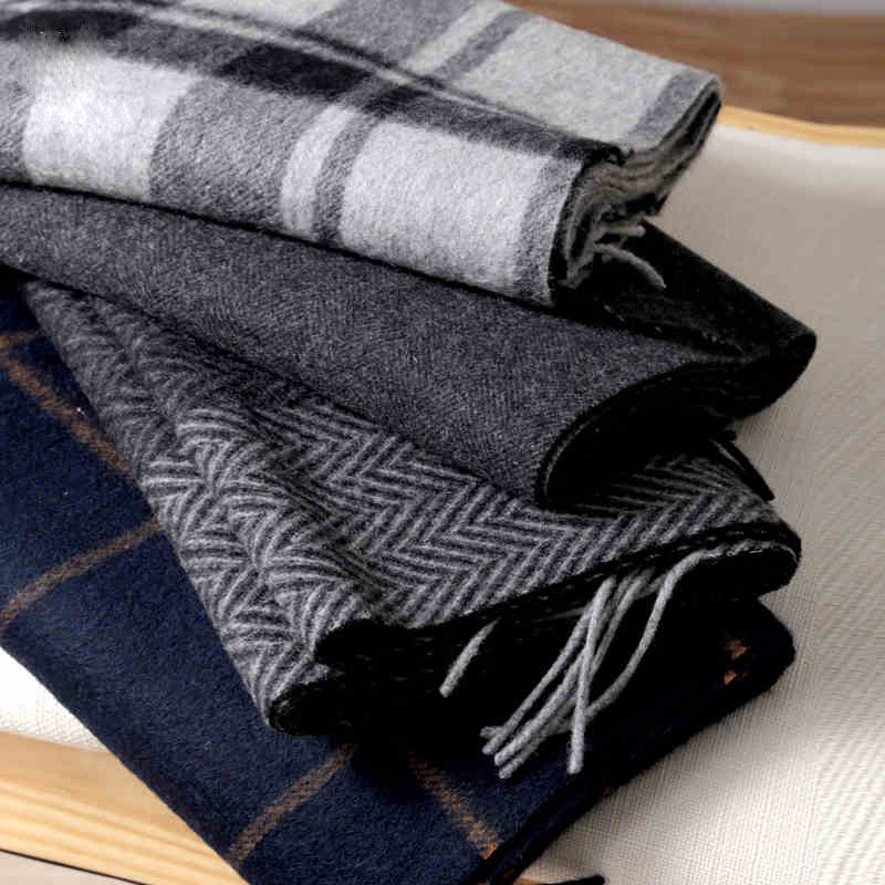 Wool Scarf Men - Khăn Quàng Cổ Nam Mùa Đông