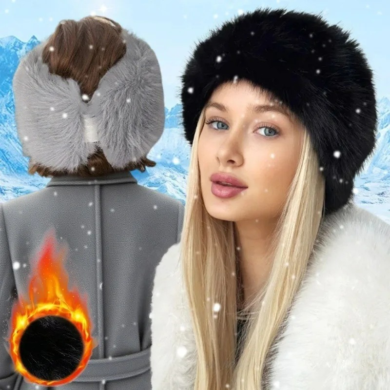 Wide Band Fur Headband Winter  - đánh giá và giá Fleece Ear Warmer Band