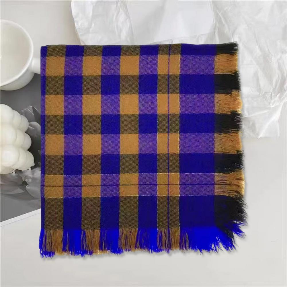 2025 Wool Square Scarf Tassel  - đánh giá và giá Wool Scarf Men