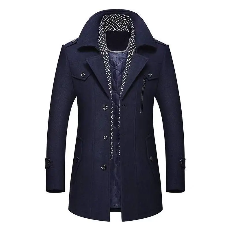 LIBIELIY Winter Men Wool Coats - đánh giá và giá Wool Scarf Men
