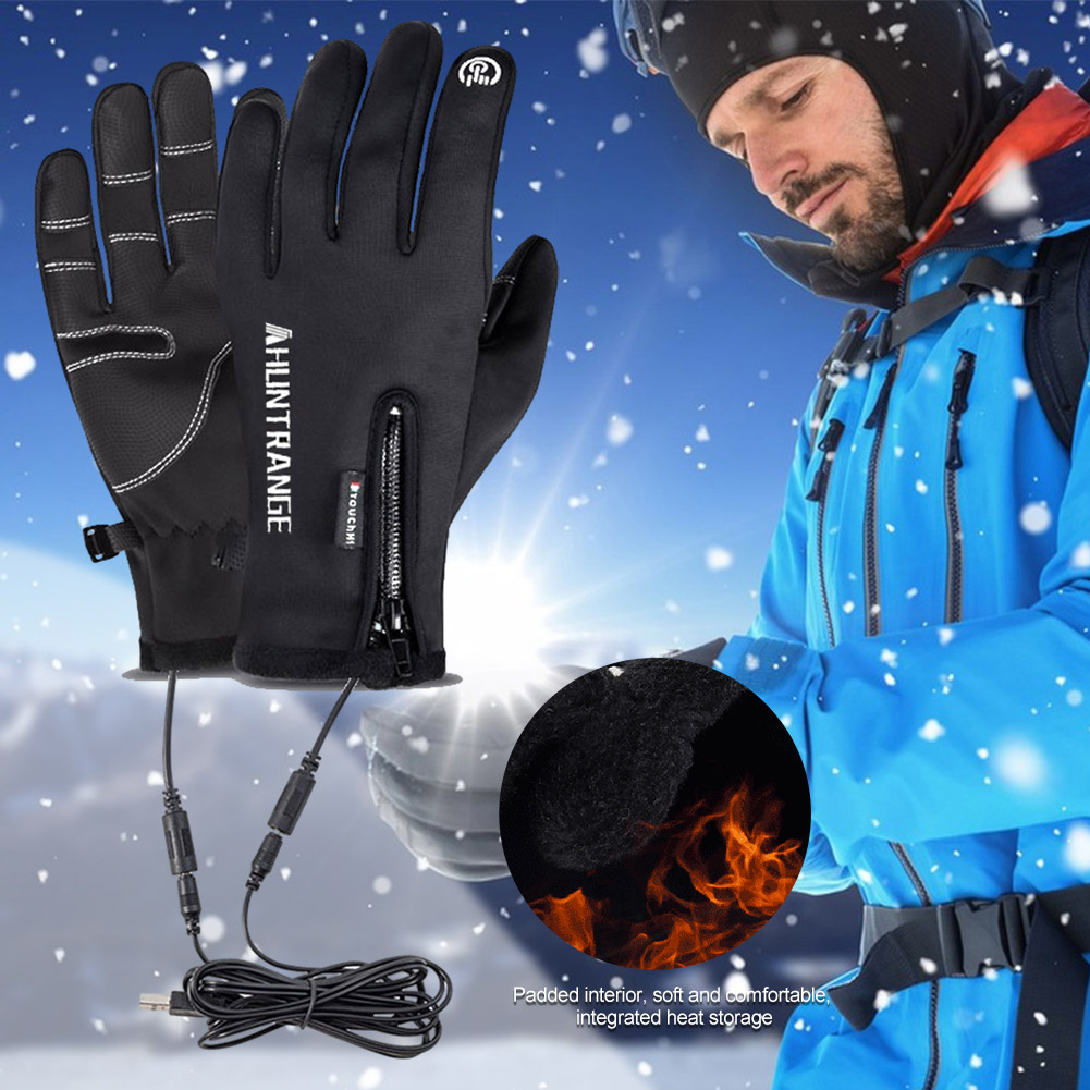Winter Ski USB Heated Gloves T - đánh giá và giá Touch Screen Gloves