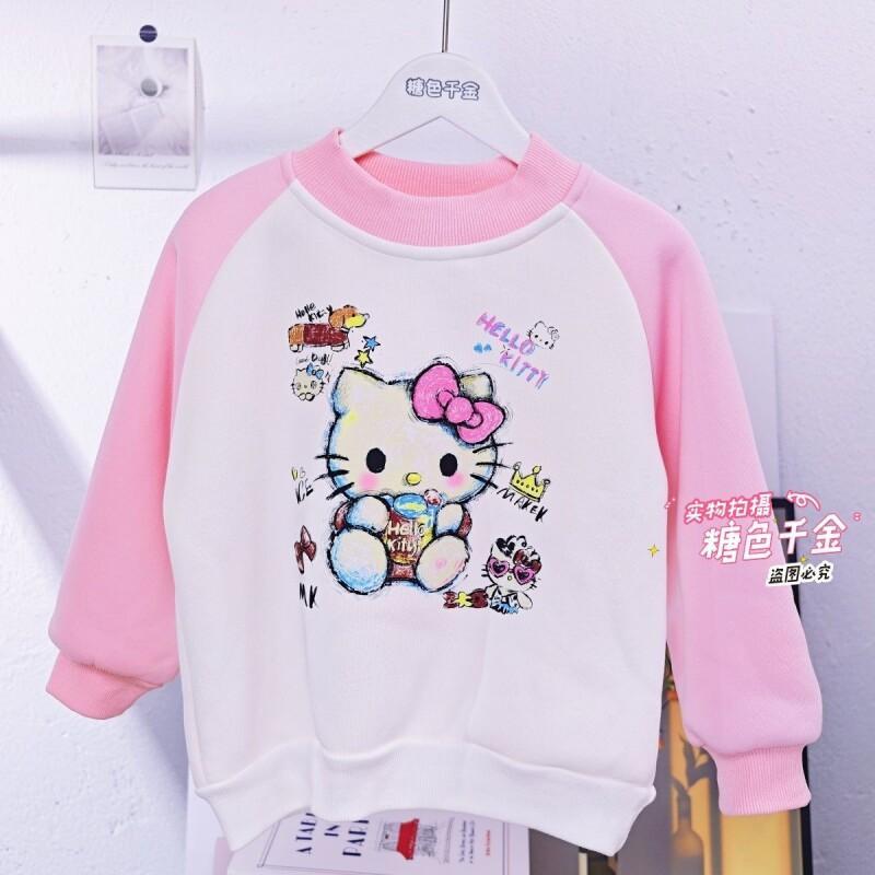 Sanrio Hello Kitty Girls Fleec - đánh giá và giá Sherpa Hoodie Fleece
