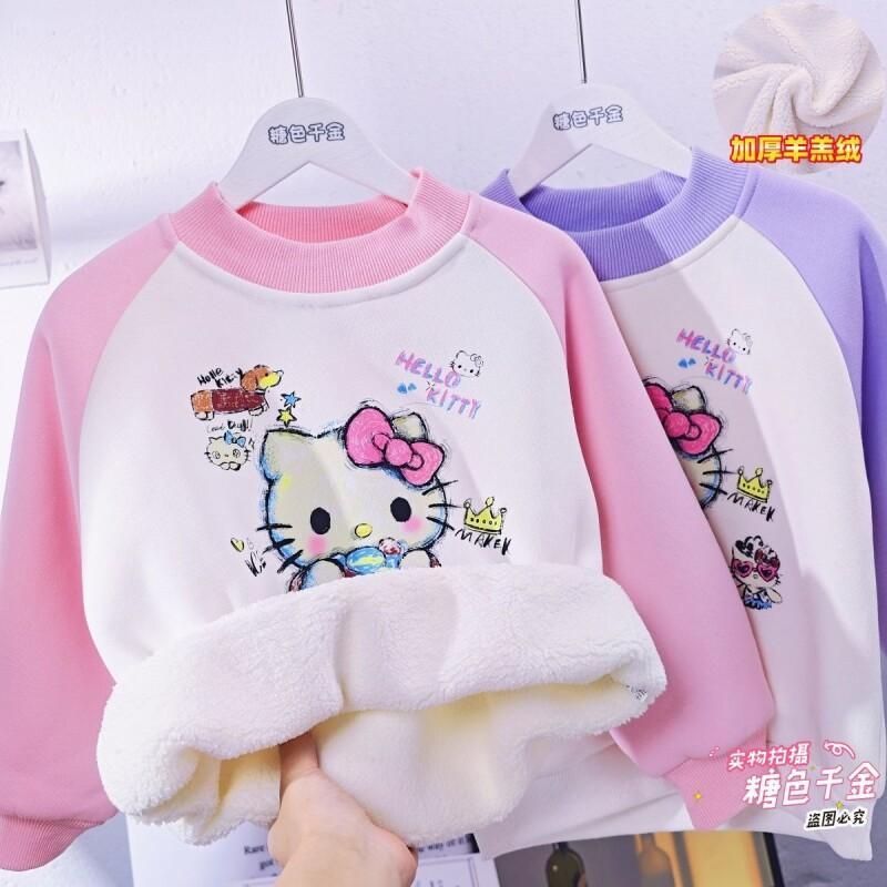 Sanrio Hello Kitty Girls Fleec - đánh giá và giá Sherpa Hoodie Fleece