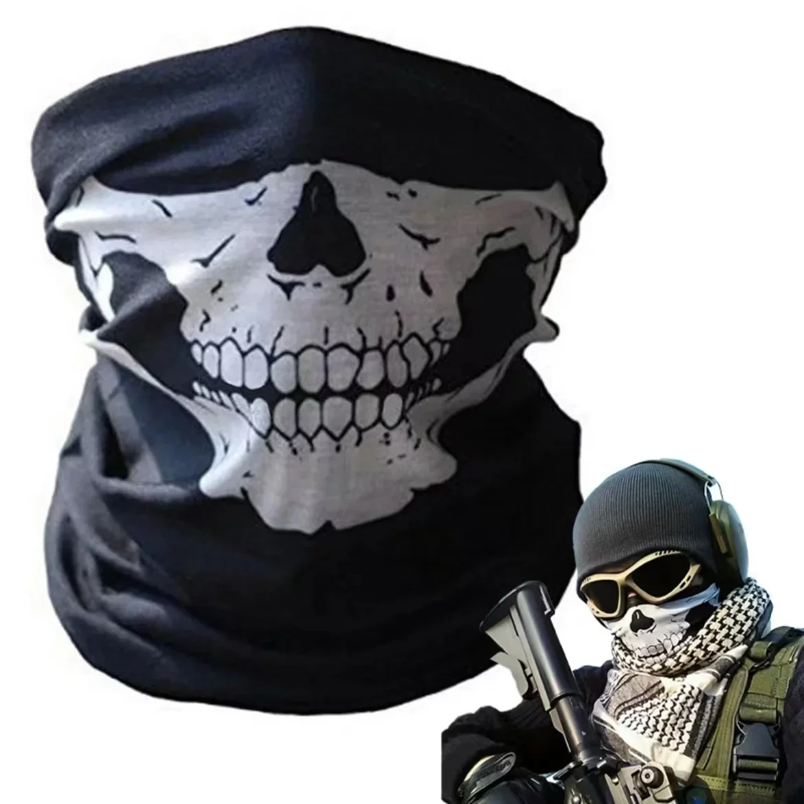 Skull Men Balaclava Ski Mask C - đánh giá và giá Balaclava Ski Mask