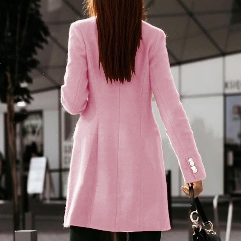 Áo khoác len nữ mùa thu đông 8 - đánh giá và giá Wool Coat Peacoat
