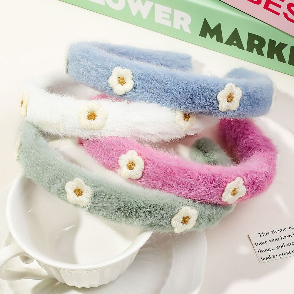 Plush Faux FurHead Hoop New Co - đánh giá và giá Winter Headband Fleece