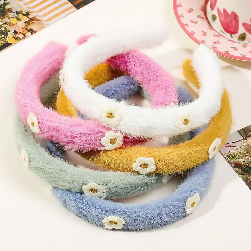 Plush Faux FurHead Hoop New Co - đánh giá và giá Winter Headband Fleece