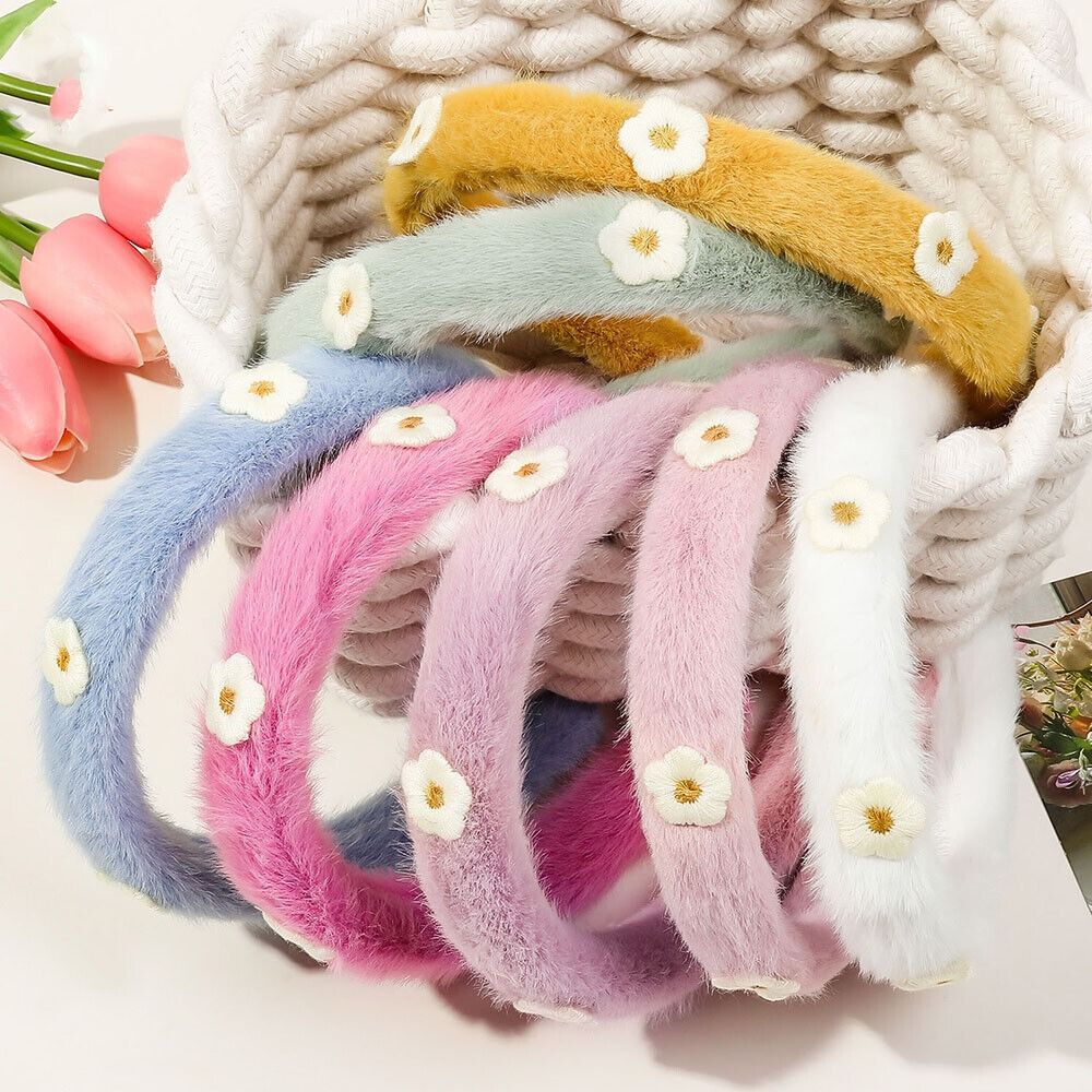 Plush Faux FurHead Hoop New Co - đánh giá và giá Winter Headband Fleece