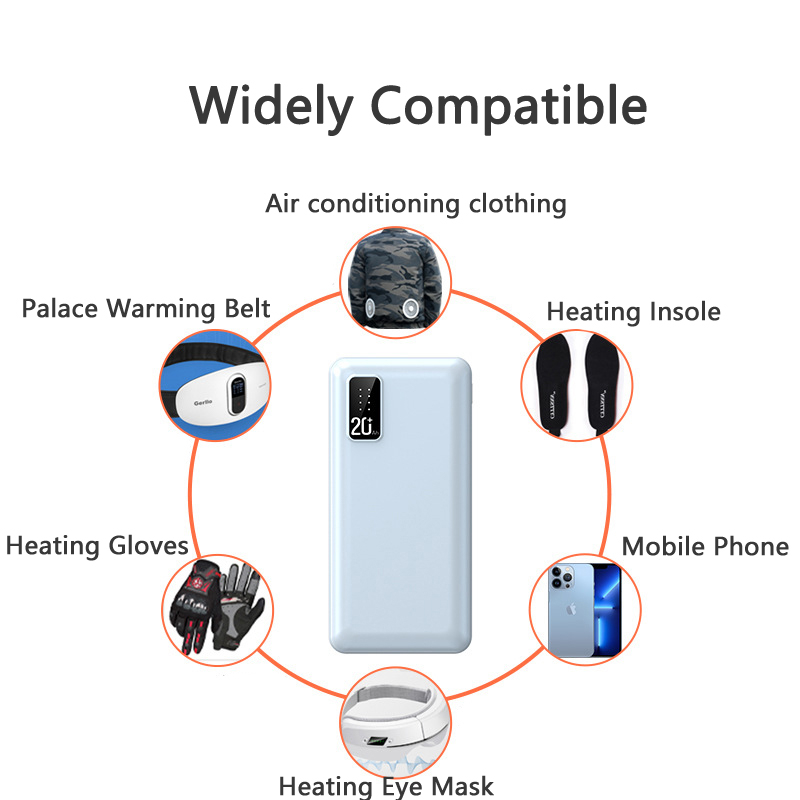 7.4V DC Làm Nóng Áo Power Bank - đánh giá và giá Heated Vest Battery