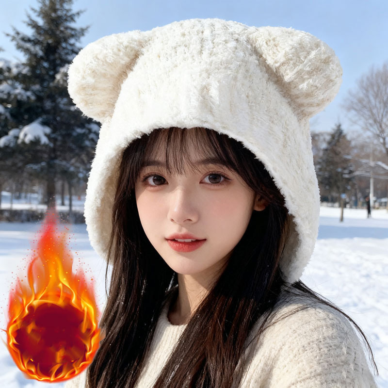 Autumn Winter Women Knit Hat C - đánh giá và giá Knit Beanie Hat Warm