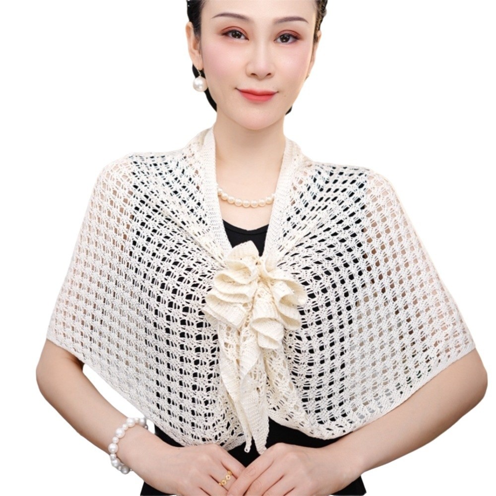 Sparkly Design Hollow Out Card - đánh giá và giá Shawl Wrap Winter