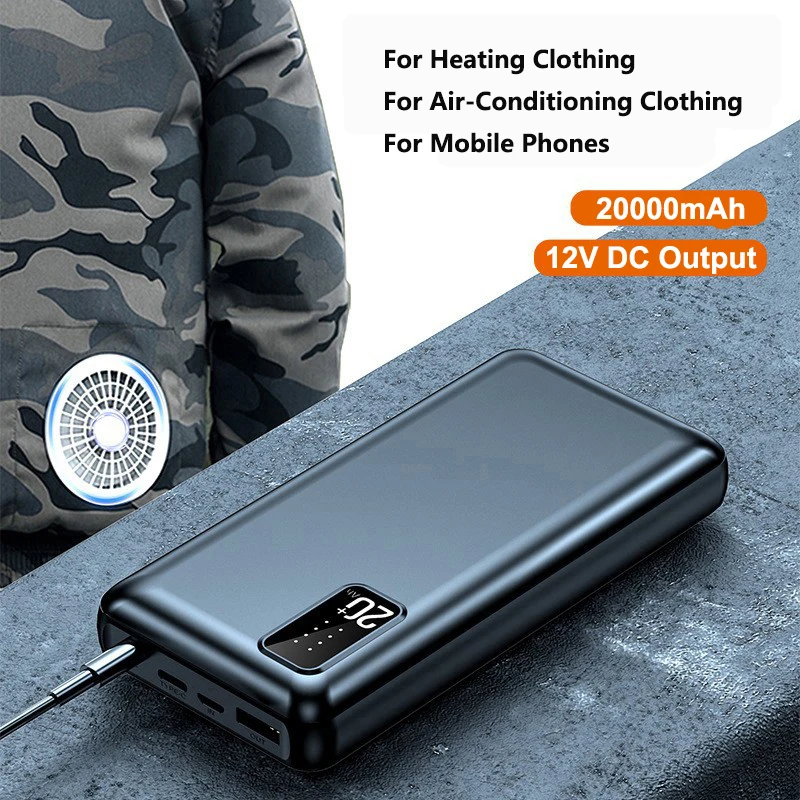 JayoWade 12V DC Output Power B - đánh giá và giá Heated Vest Battery