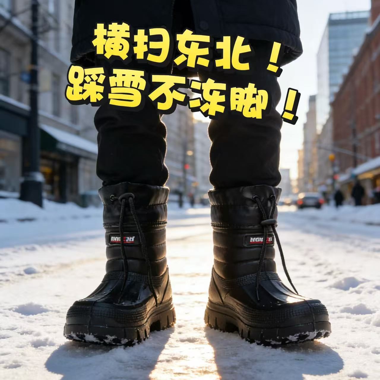 Snow boots men's new velvet wa - đánh giá và giá Waterproof Winter Boot