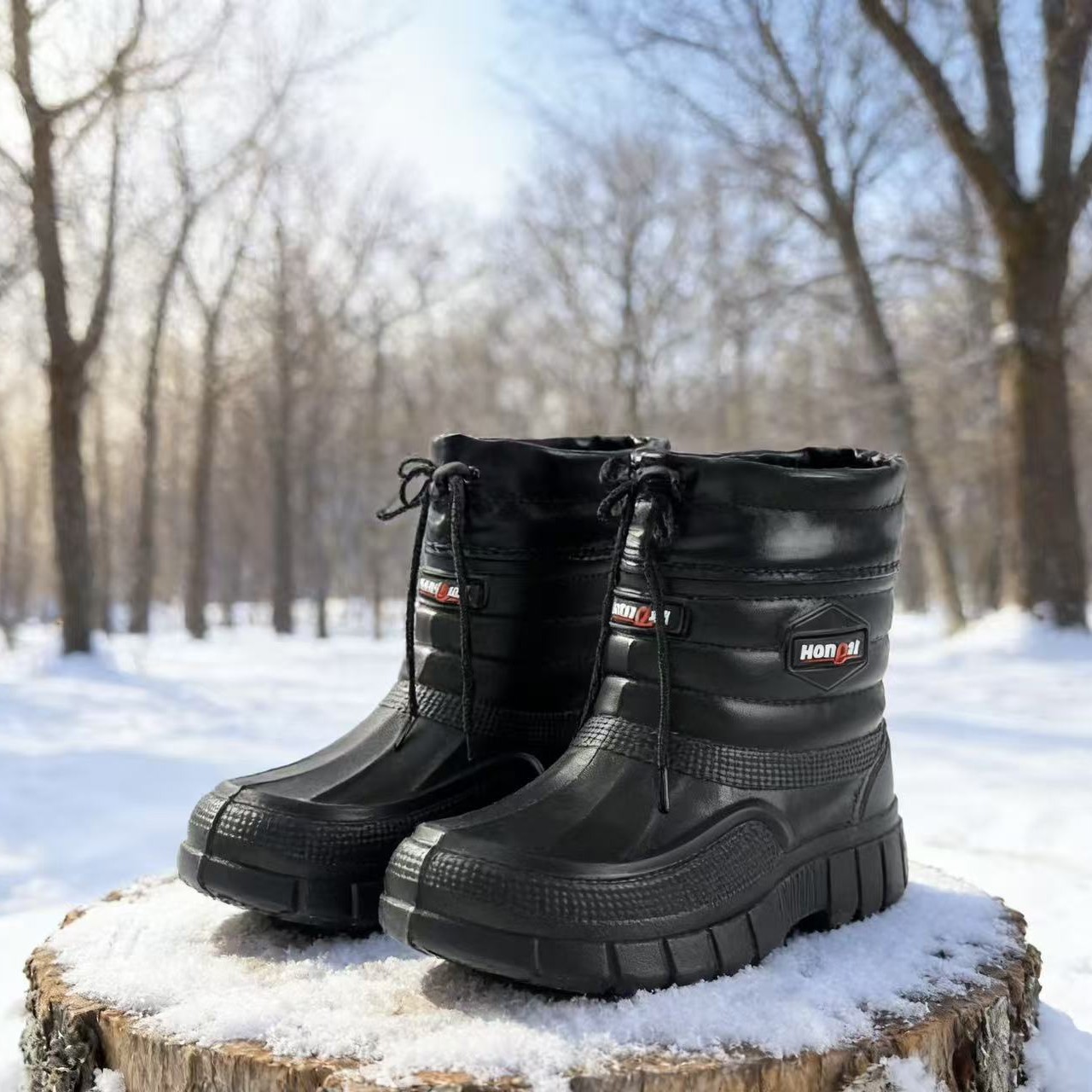 Snow boots men's new velvet wa - đánh giá và giá Waterproof Winter Boot