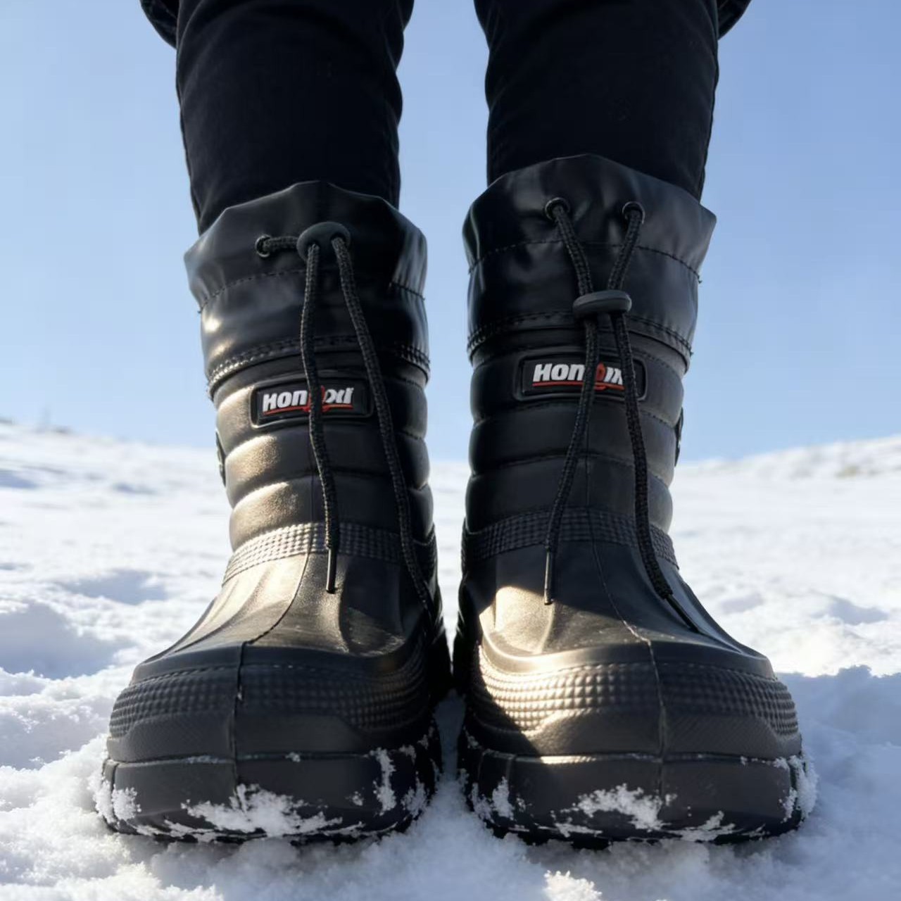 Snow boots men's new velvet wa - đánh giá và giá Waterproof Winter Boot