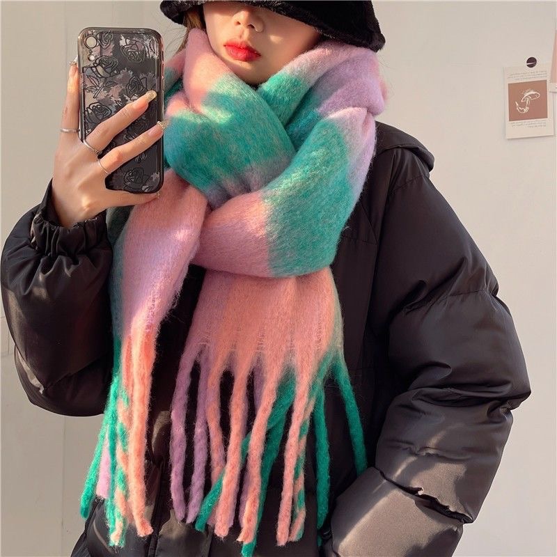 2025New Winter Thick Warm Scar - đánh giá và giá Cashmere Pashmina Wrap