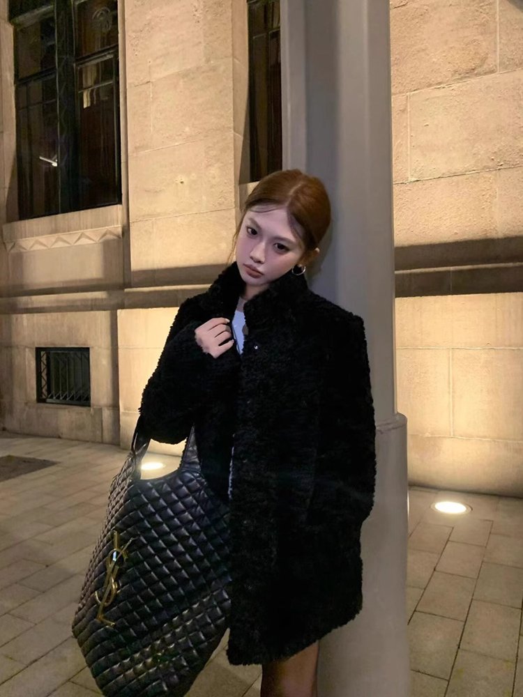 Lamb Wool Jacket Coat Woman Wa - đánh giá và giá Wool Coat Peacoat