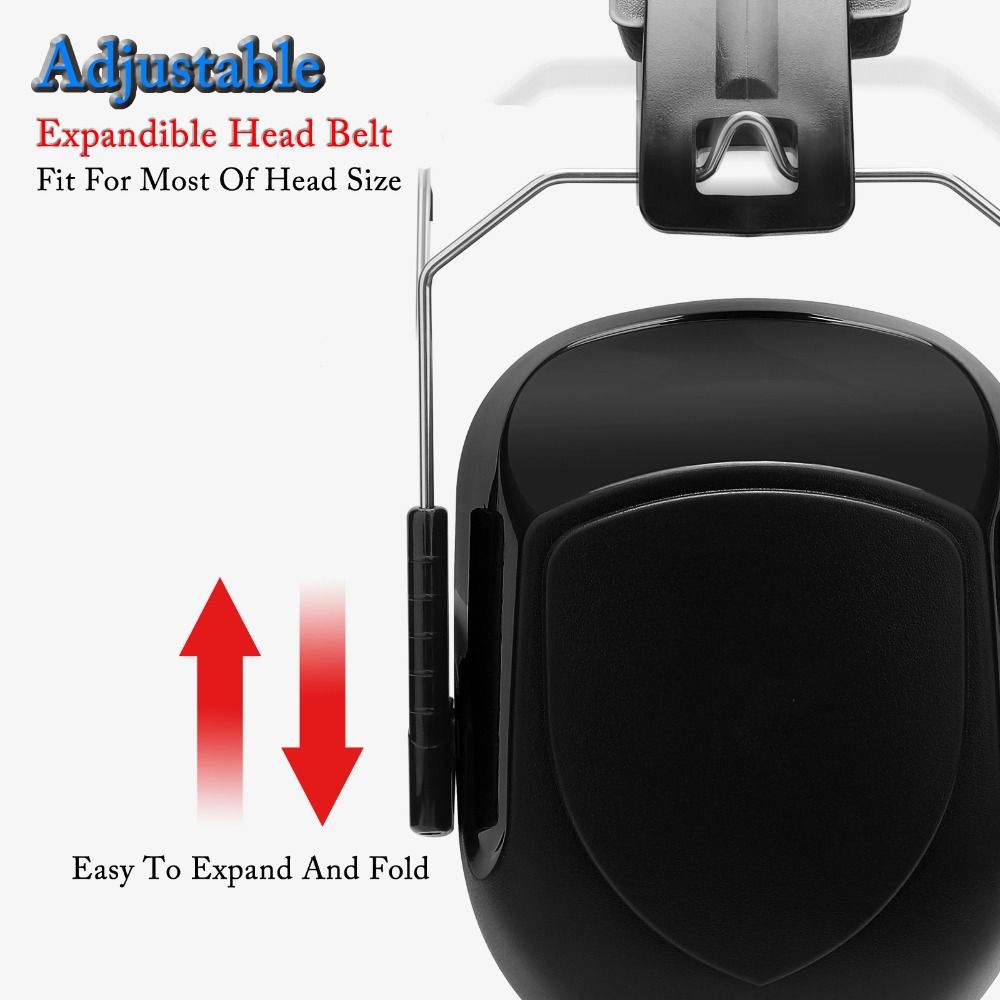 SNR-34dB Adjustable Head Earmu - đánh giá và giá Earmuffs Foldable
