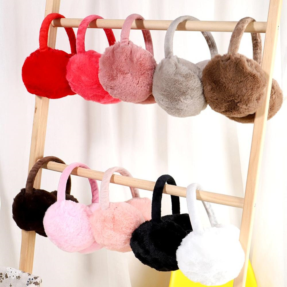 Winter Ear Muffs Fluffy Women  - đánh giá và giá Earmuffs Foldable