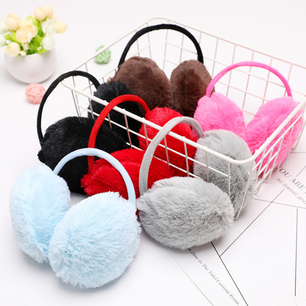 Winter Ear Muffs Fluffy Women  - đánh giá và giá Earmuffs Foldable