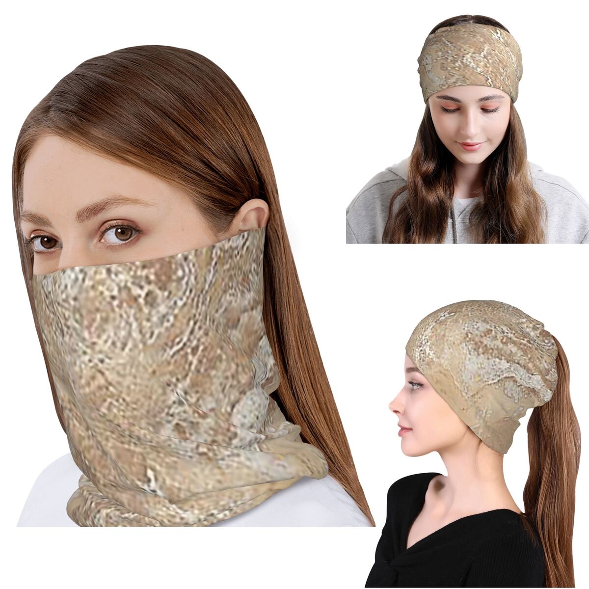 Contemporary Cream Beige Sand  - đánh giá và giá Knit Beanie Hat Warm