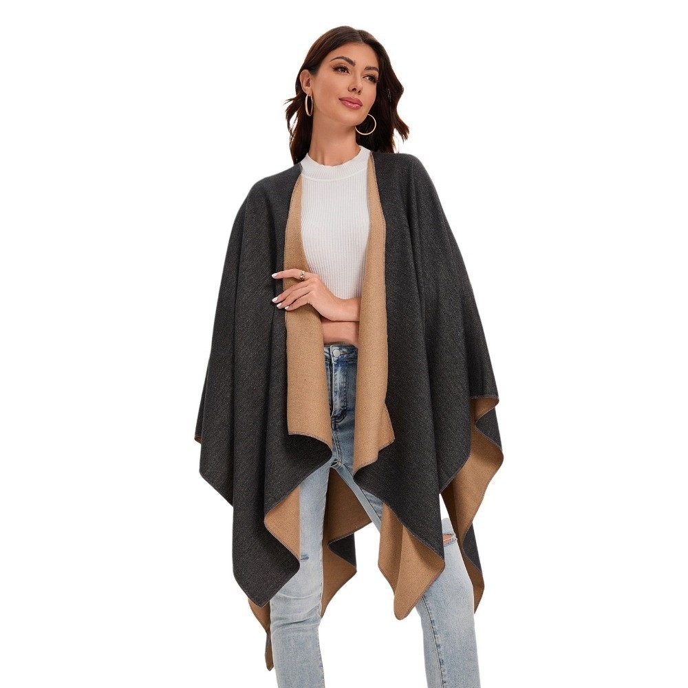Warm Coat Plaid Design Travel  - đánh giá và giá Shawl Wrap Winter