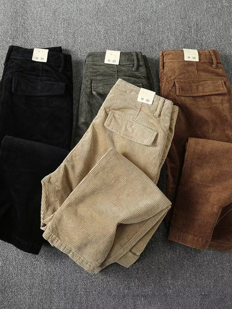 Spring and Autumn New Fashion  - đánh giá và giá Corduroy Pant Warm