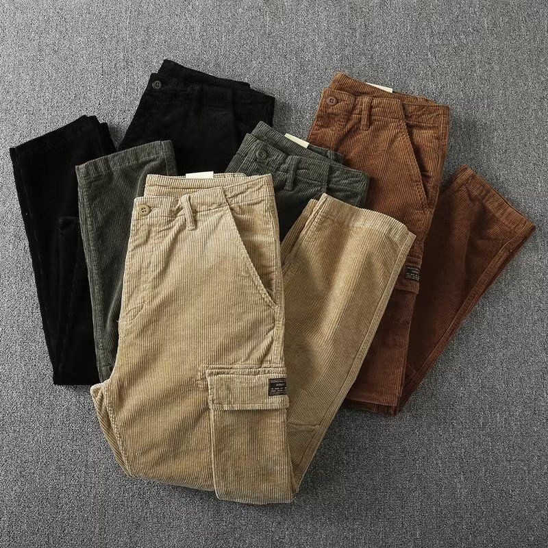Spring and Autumn New Fashion  - đánh giá và giá Corduroy Pant Warm