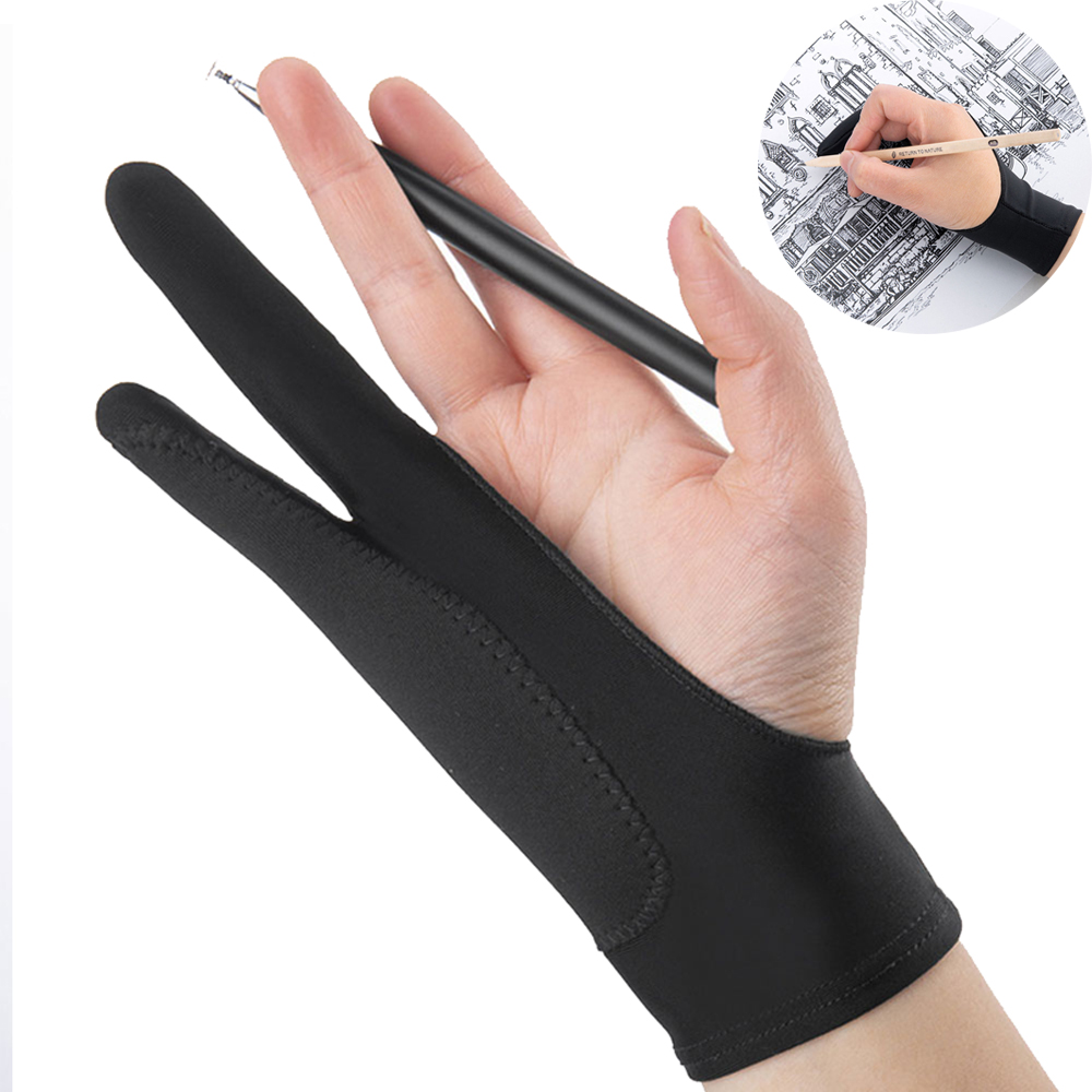 1PC Two-Finger Hand Painting G - đánh giá và giá Touch Screen Gloves