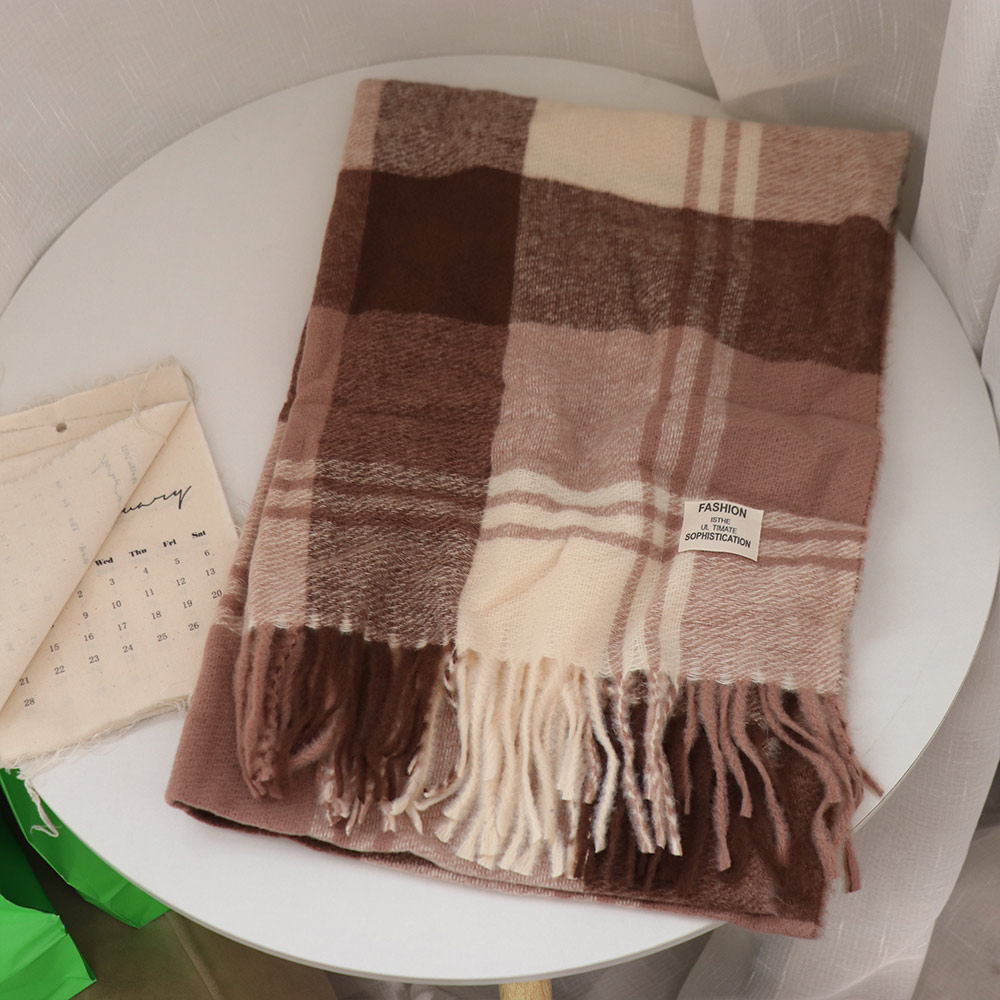 Casual Windproof Plaid Wool Sc - đánh giá và giá Wool Scarf Men