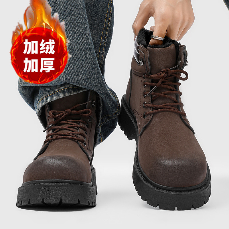 Men boots New Winter Slippers  - đánh giá và giá Waterproof Winter Boot