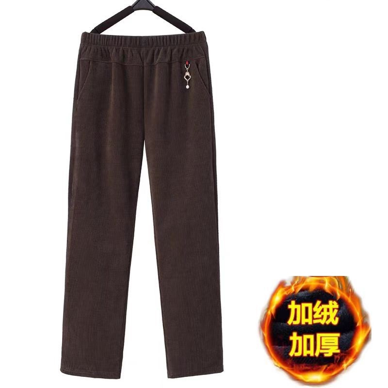 Mùa Xuân Và Thu Áo Gió Nữ Hàn  - đánh giá và giá Corduroy Pant Warm