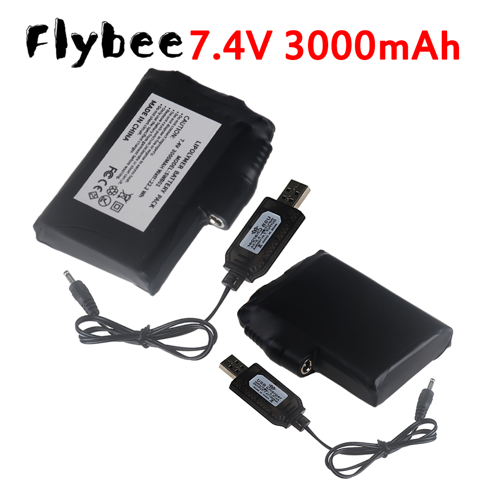 7.4V Li-Polymer 3000mah Batter - đánh giá và giá Heated Vest Battery