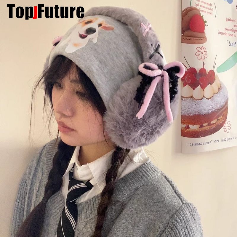 Harajuku Y2k Cute Sweet Lolita - đánh giá và giá Earmuffs Foldable