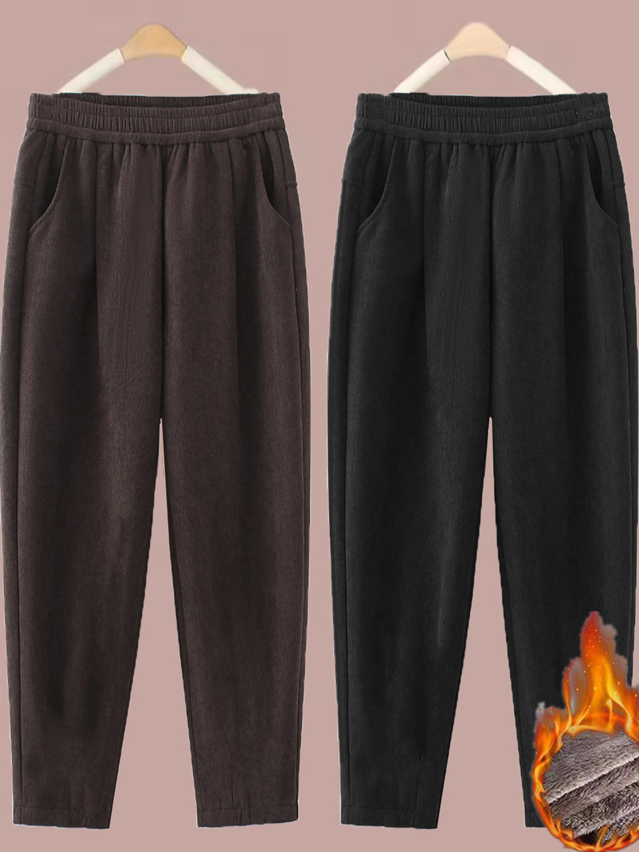 Thickened Straight Leg Pants W - đánh giá và giá Corduroy Pant Warm