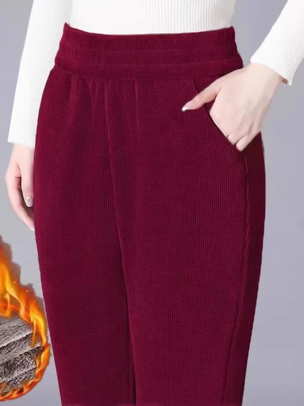 Thickened Straight Leg Pants W - đánh giá và giá Corduroy Pant Warm