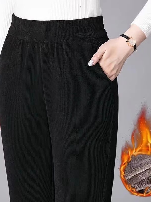 Thickened Straight Leg Pants W - đánh giá và giá Corduroy Pant Warm