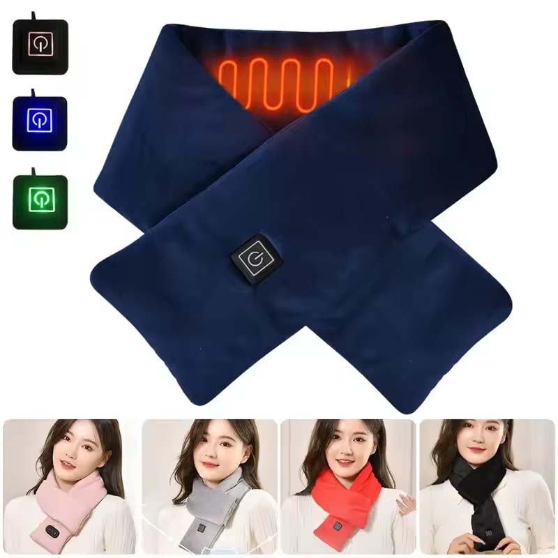 USB Women Men Heating Scarf Te - đánh giá và giá Neck Gaiter Fleece
