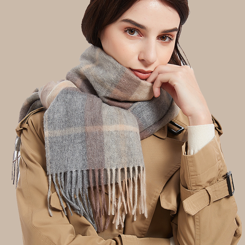 2022 Cao Cấp Chọn Lọc 100% Len - đánh giá và giá Wool Scarf Men