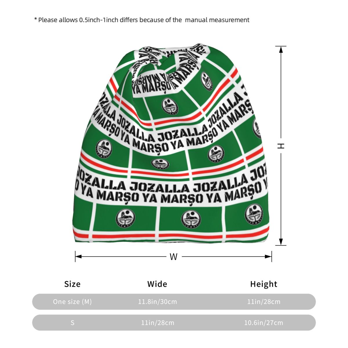 Marso Ya Jozalla Ichkeria Flag - đánh giá và giá Knit Beanie Hat Warm