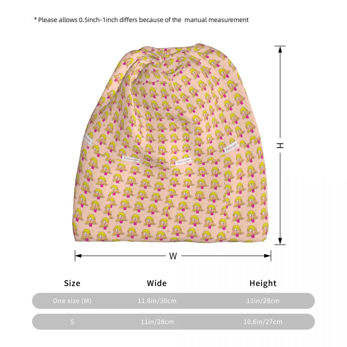 Lizzie Mcguire Cartoon Bandana - đánh giá và giá Knit Beanie Hat Warm