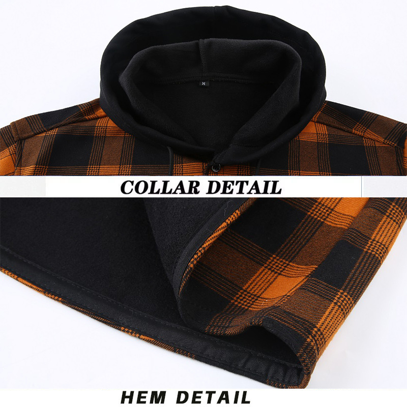 Áo sơ mi flannel dày lót lông  - đánh giá và giá Flannel Shirt Lined