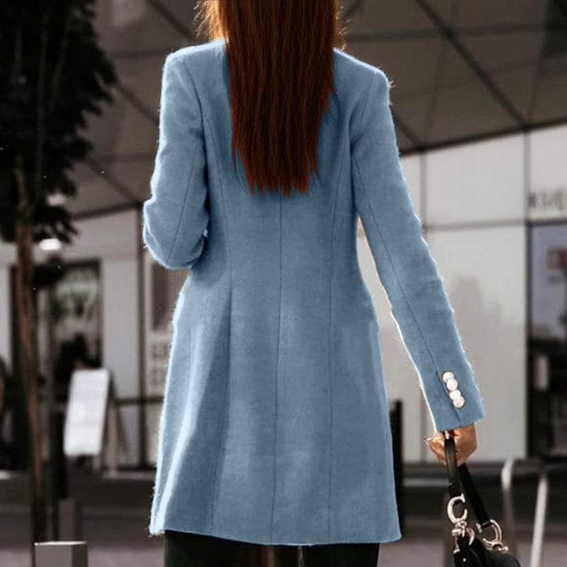 Áo khoác len nữ mùa thu đông Á - đánh giá và giá Wool Coat Peacoat