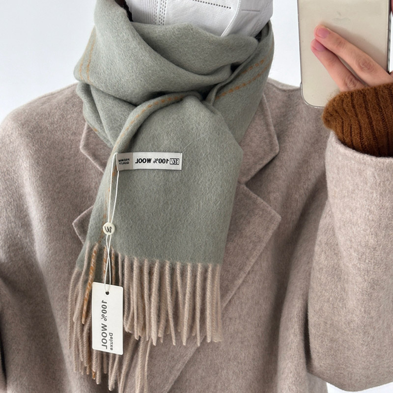Elegant Good Quality 100% Wool - đánh giá và giá Wool Scarf Men