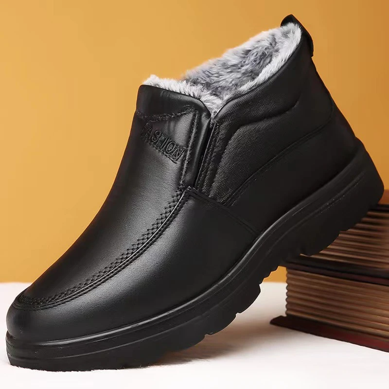 Winter Men's Ankle Boots Plush - đánh giá và giá Waterproof Winter Boot